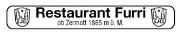 Logo Bergrestaurant Furri aus Zermatt